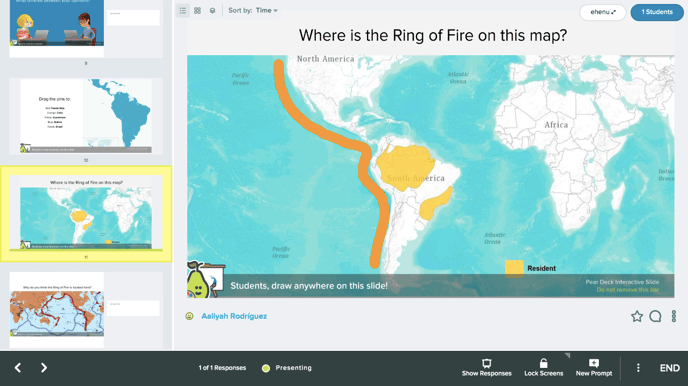 Dashboard, drawing, map, list layout