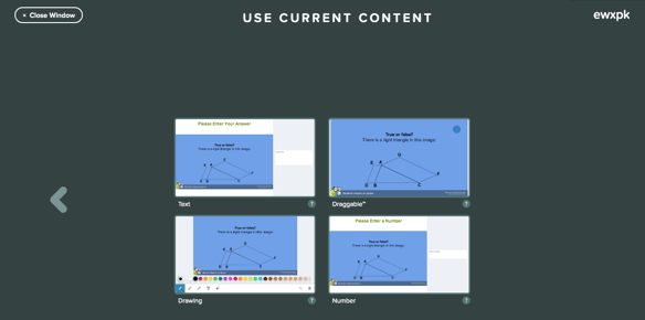 New prompt, use current content, zoomed