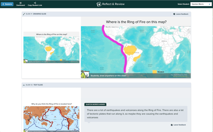 Reflect & review, multiple slides