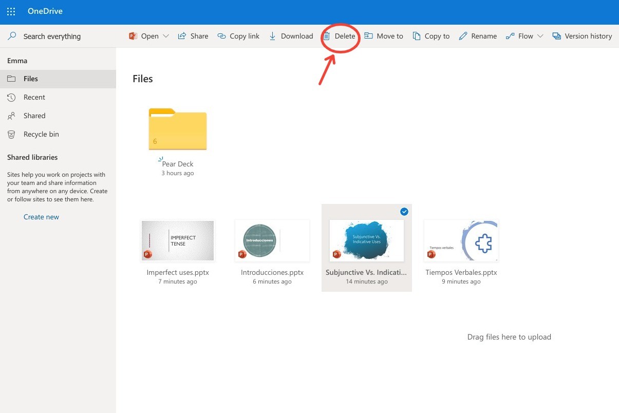 OneDriveDeleteFileScreengrab